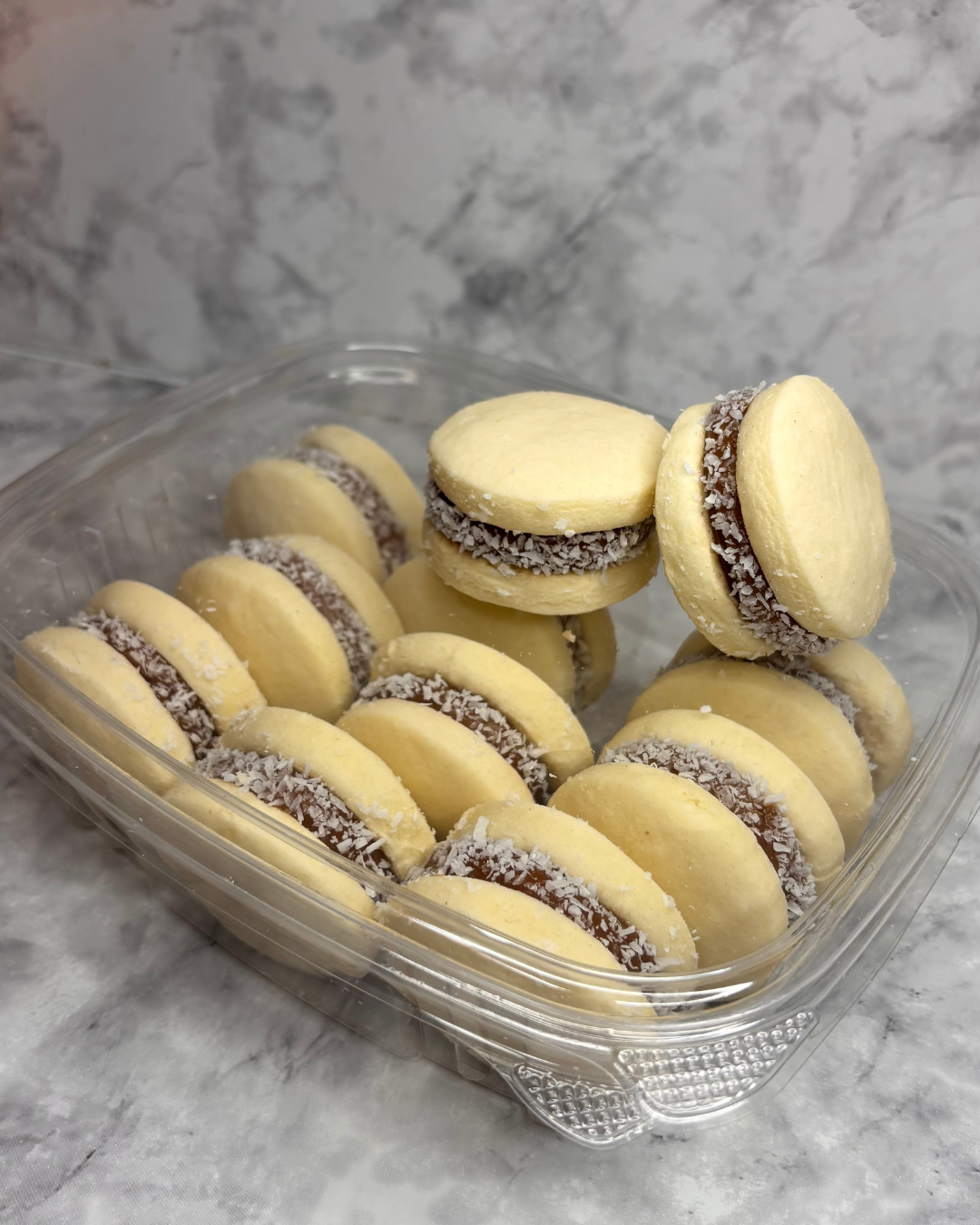 12 Mini alfajores de maicena