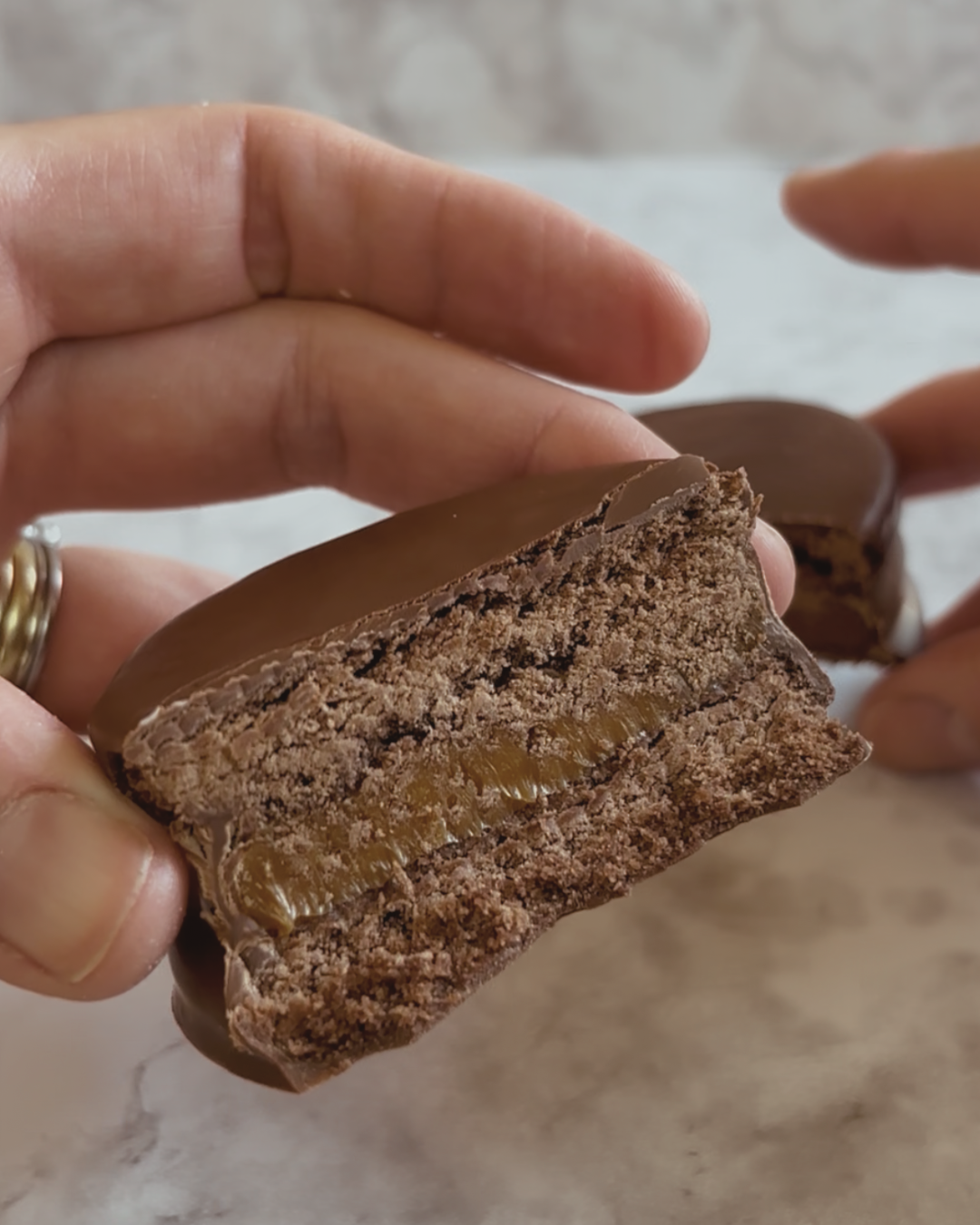 ALFAJOR CHOCOLATE tipo Havana