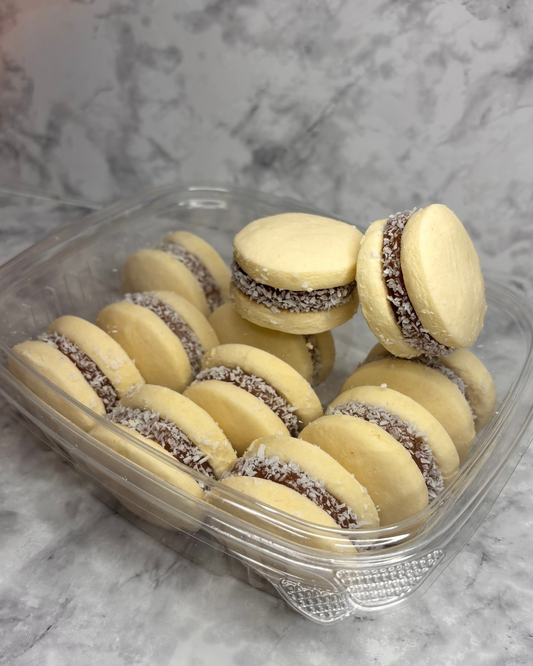 12 Mini alfajores de maicena